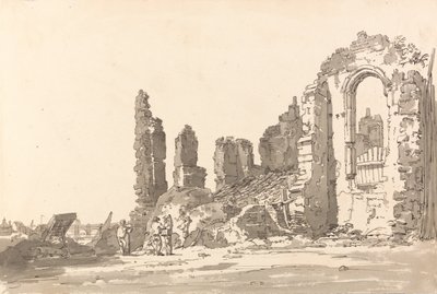 Ruins of the Savoy Palace, London by Thomas Girtin